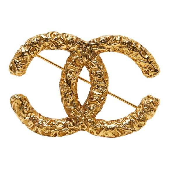 Chanel Cc Logo Brooch Metal #229117C12B